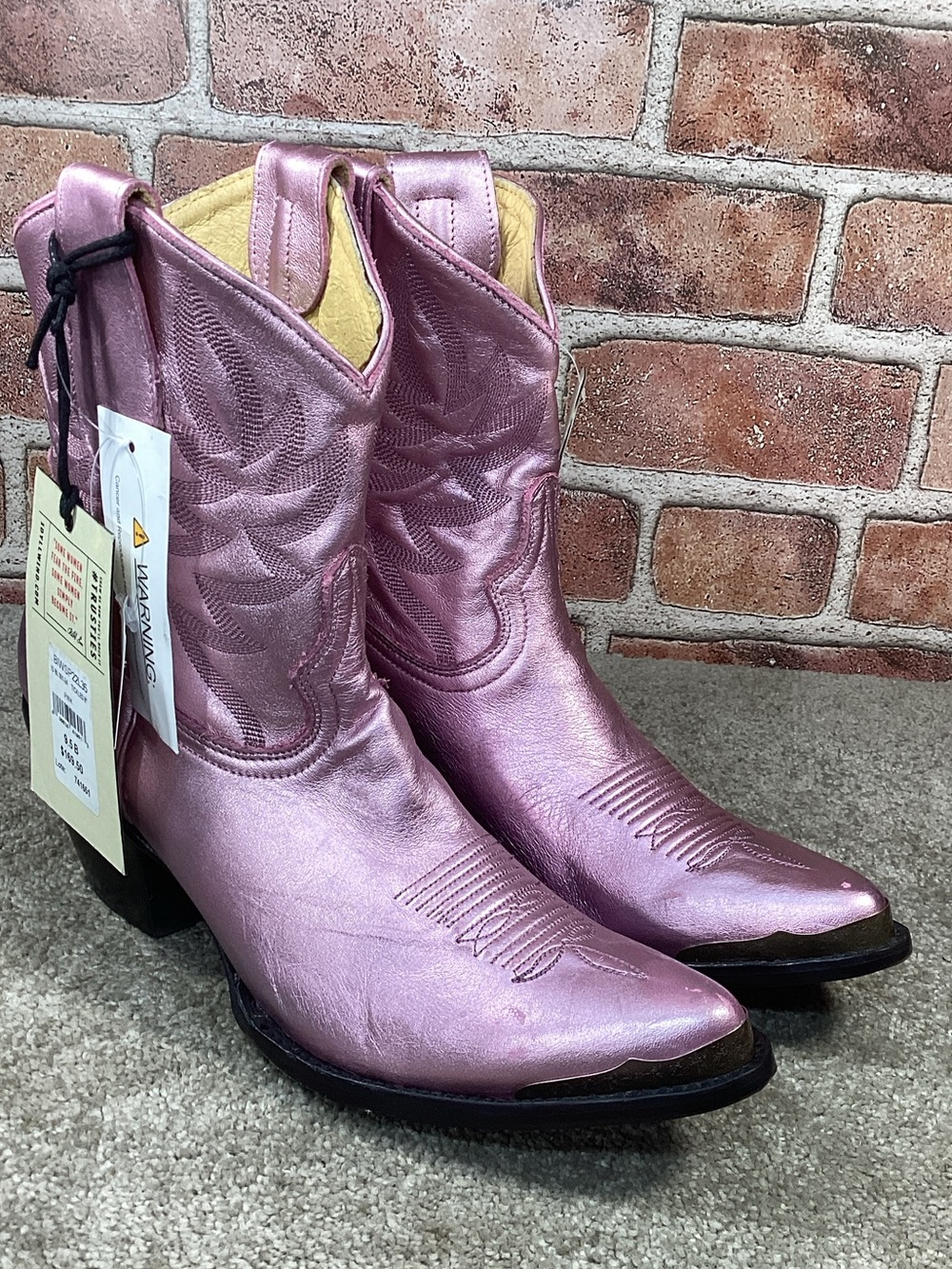 Idyllwind Womens tickled pink Metallic western boots size 9.5